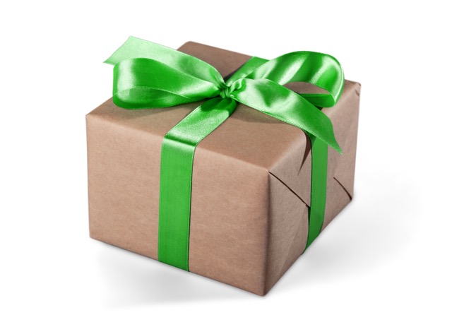 Gift, box, ribbon, giving a gift
