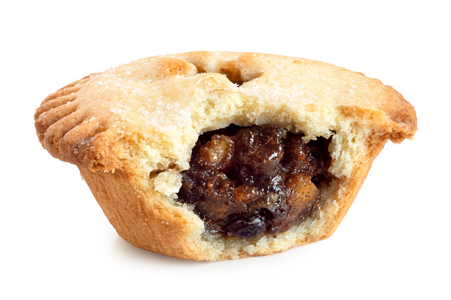 Mince pie, yummy, traditionally Xmas