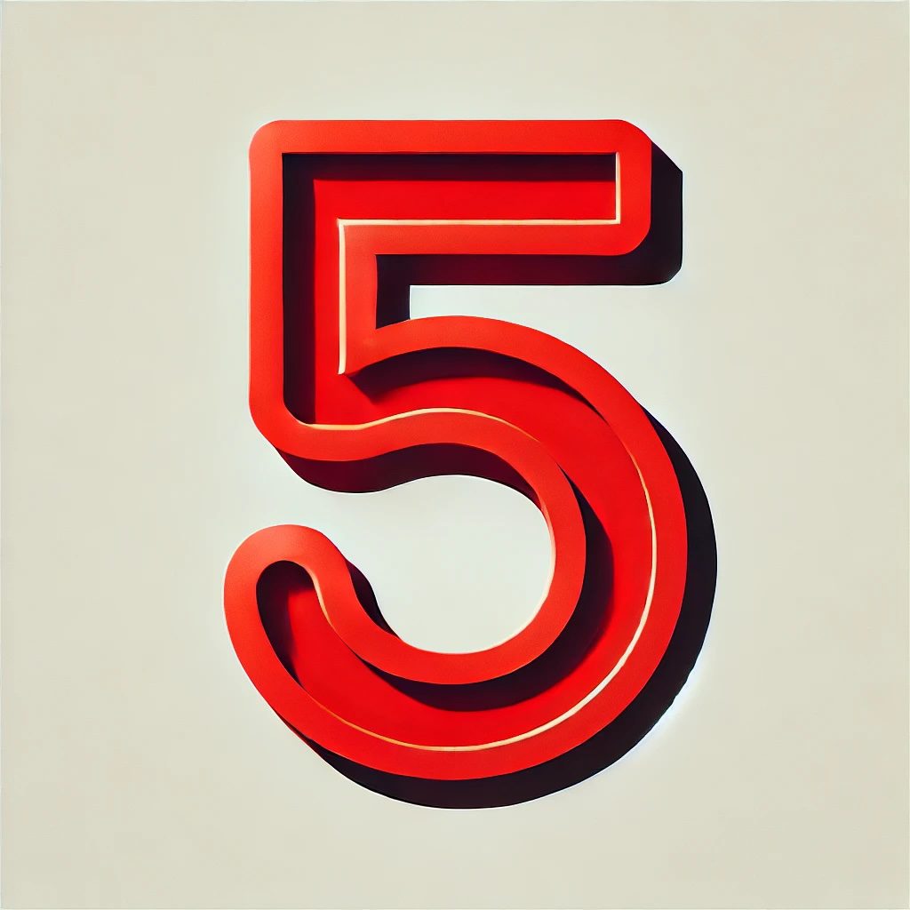 5 reasons, number 5