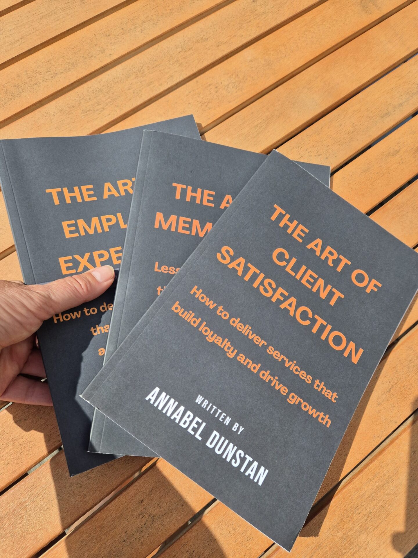 Trio, Three, art of series, books, Annabel Dunstan, author