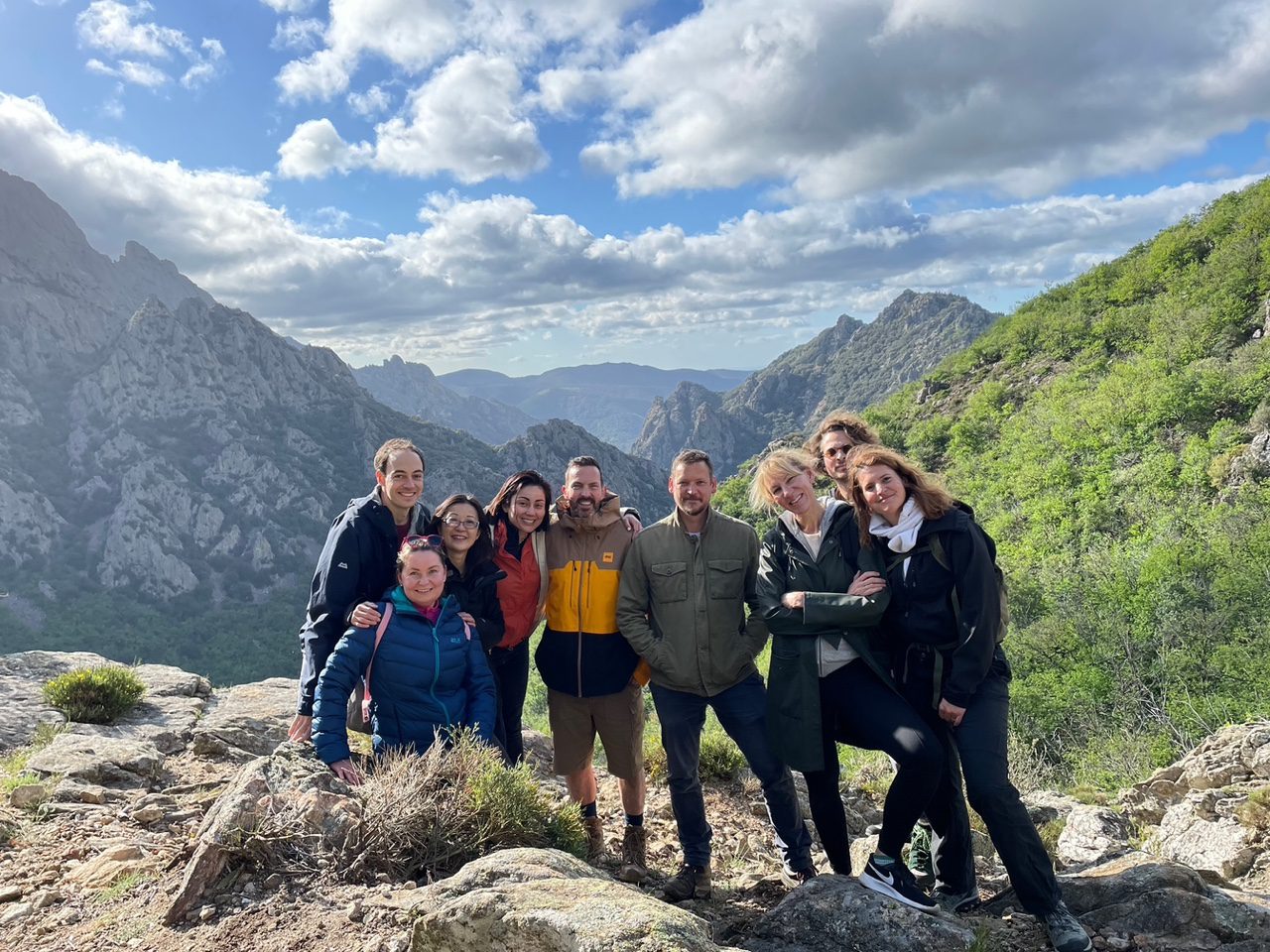 Dr Tom Cotton, Participants from Leadership Event 2023, view, France